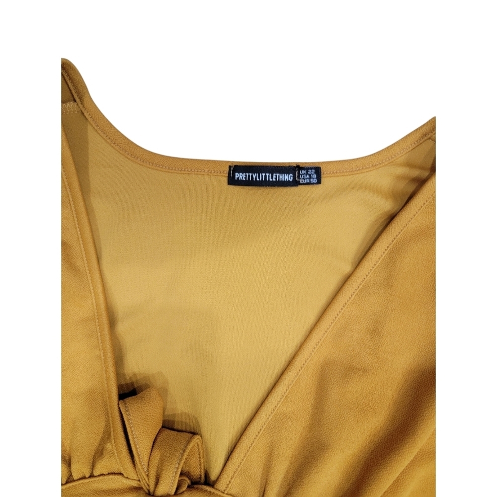 Mustard Jumpsuit From PLT - Picture 4 of 14